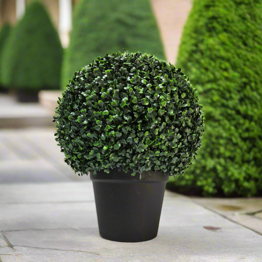 Artificial Boxwood Topiary Ball - 30cm