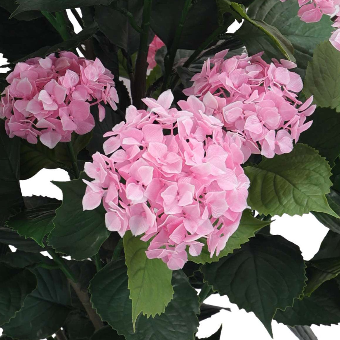 Artificial Hydrangea Bush Pink UV Protected