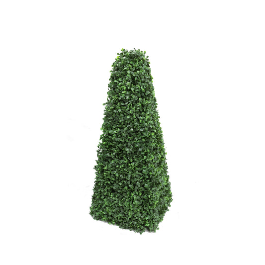 Artificial Boxwood Pyramid Topiary Tree 60cm