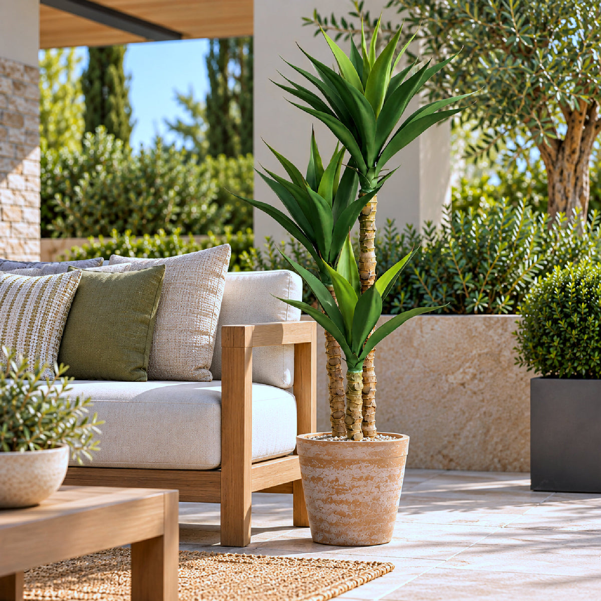 Artificial Agave Tree UV Resistant Outdoor - 120cm