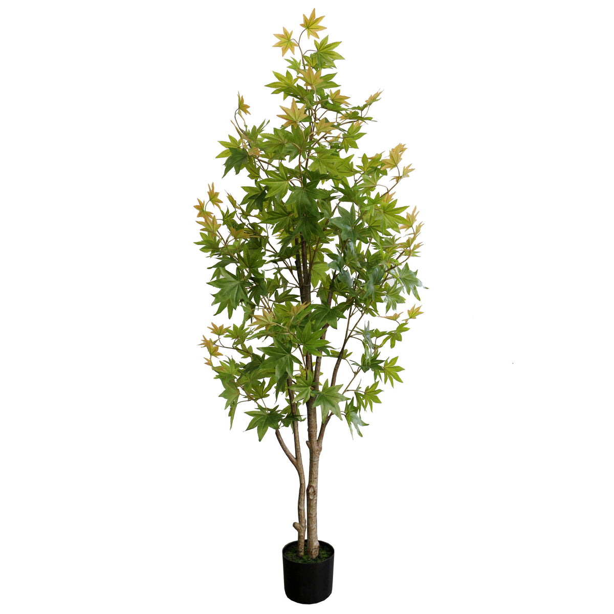 Artificial Green Maple Tree - 165cm