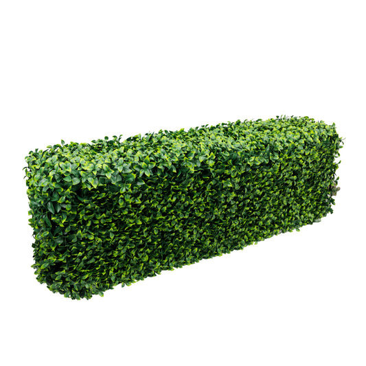 Premium Freestanding Artificial Gardenia Hedge - 56cm x 158cm
