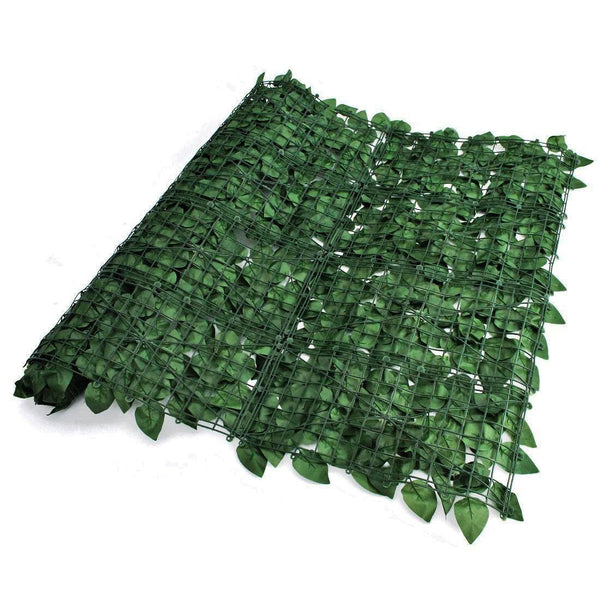 Artificial Ivy Leaf Hedge Garden Fence Privacy Screening Evergreenery