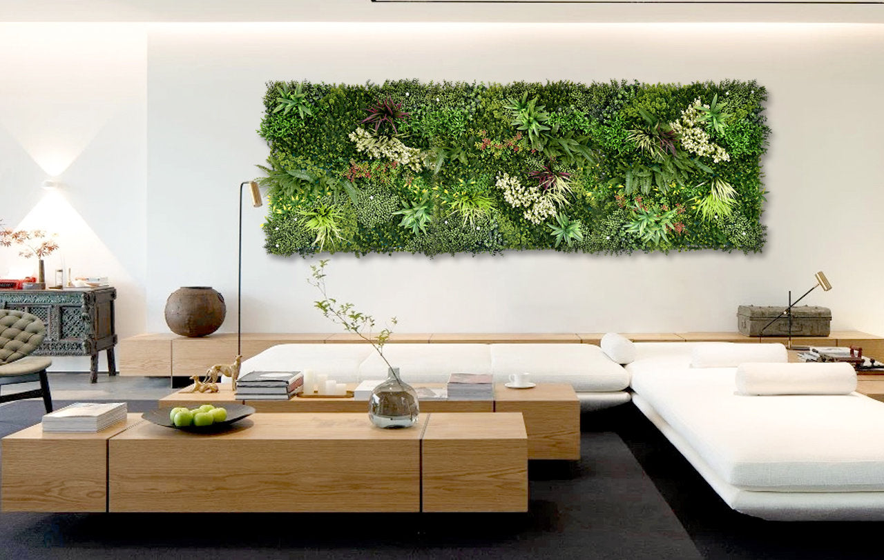 Premium Artificial Green Wall Panel 1m x 1m - Gala B