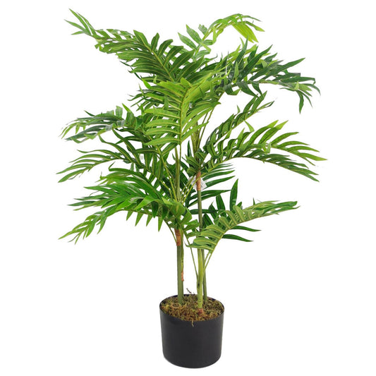 Premium Artificial Mini Palm Tree 80cm - Evergreenery