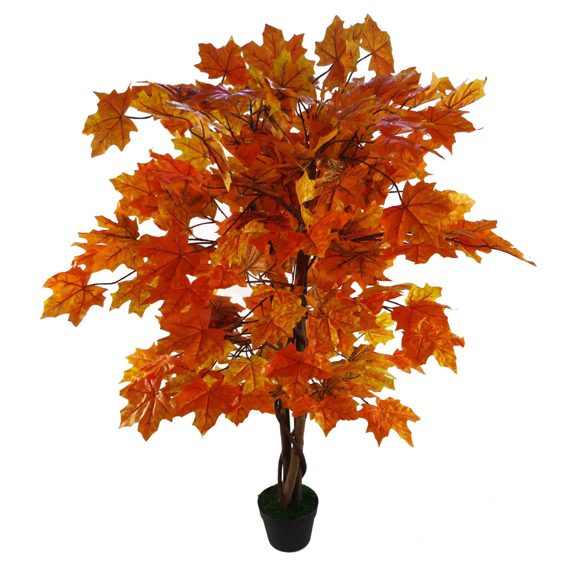 Extra Large Artificial Autumn Maple Acer Tree 125cm – Evergreenery